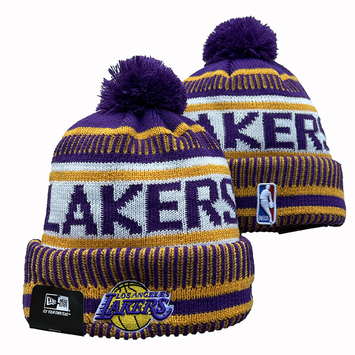 Los Angeles Lakers 2025 Knit Hats 011